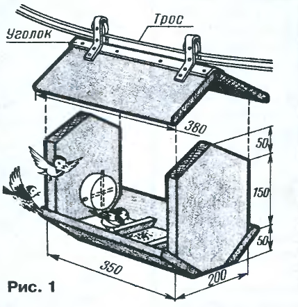 Чертеж для кормушки