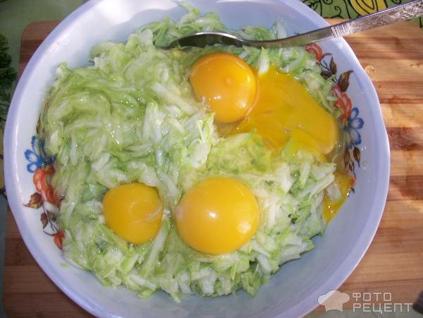 омлет из кабачков