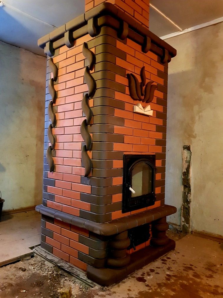 Печка из кирпича для дома: виды, отопительная дровяная печка из кирпича .