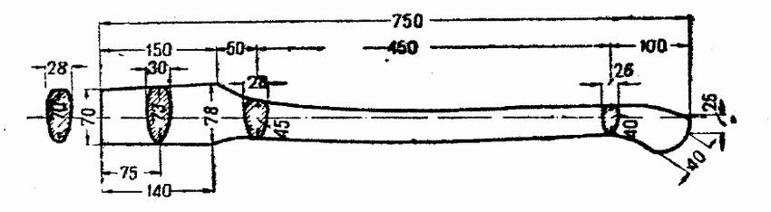 Топорище для топора чертежи красивые