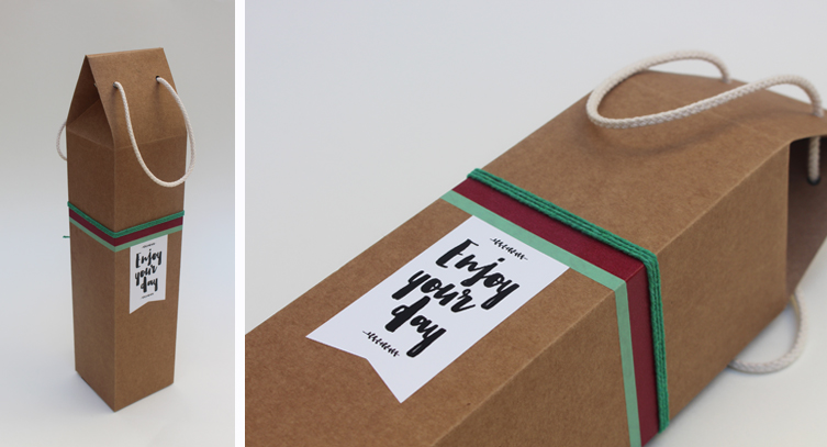 How to wrap bottles 1