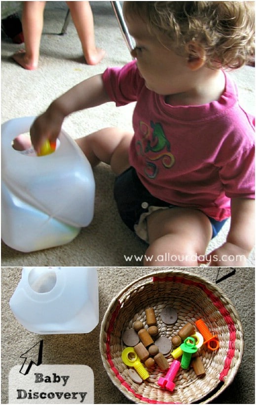 DIY Babies Discovery Jug