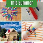 Popsicle stick crafts collage