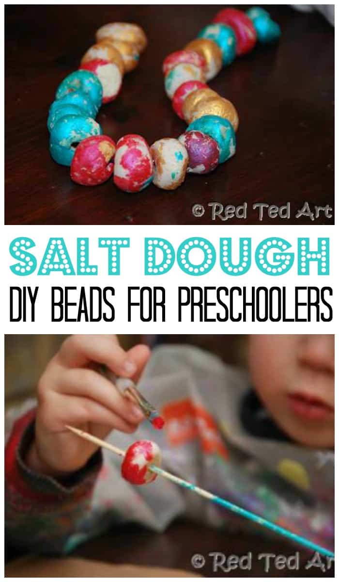 Diy salt dough beads