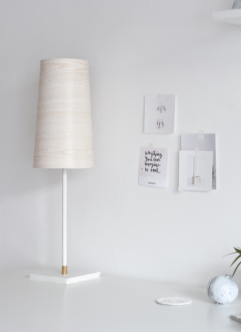 DIY Wooden lampshade