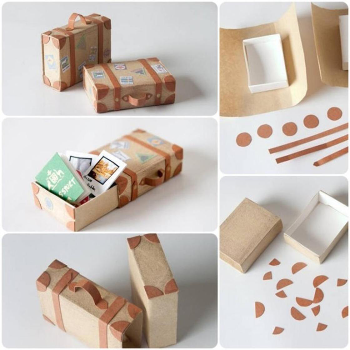 Что можно сделать из маленькой картонной коробки?