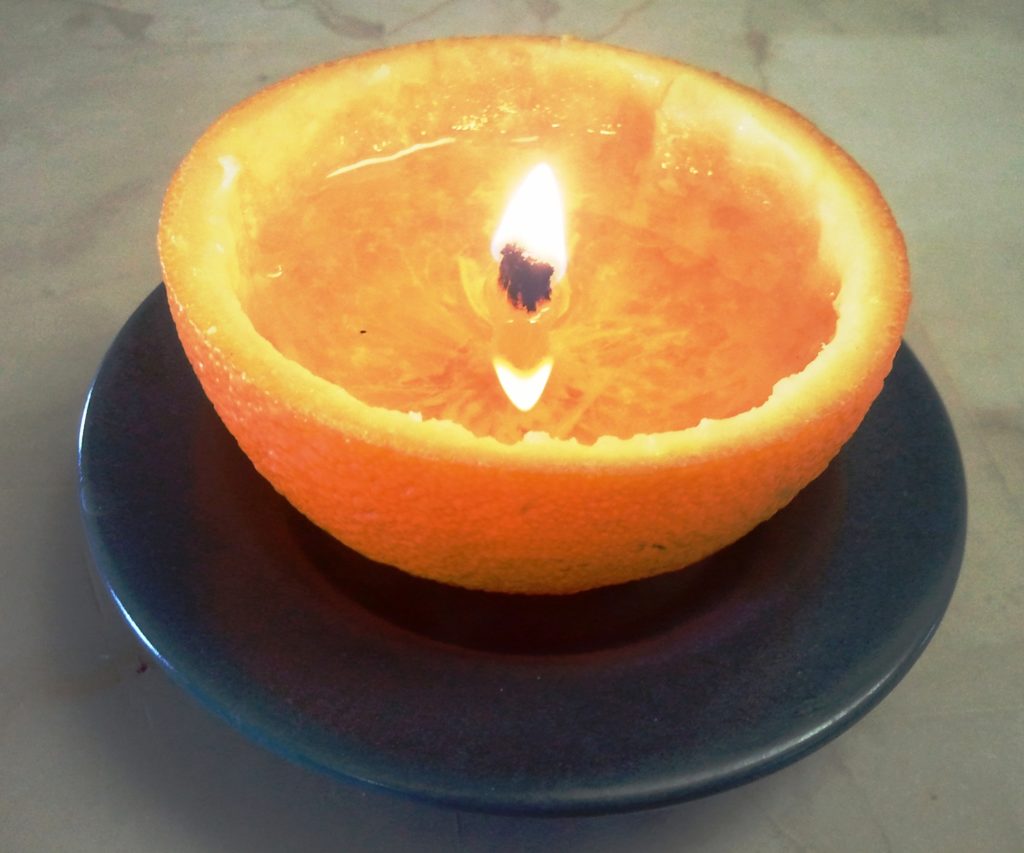 фруктовые свечи