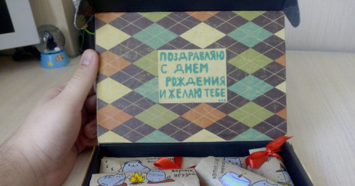 Подарок своими руками другу на день рождения: 116+ идей Что подарить ...
