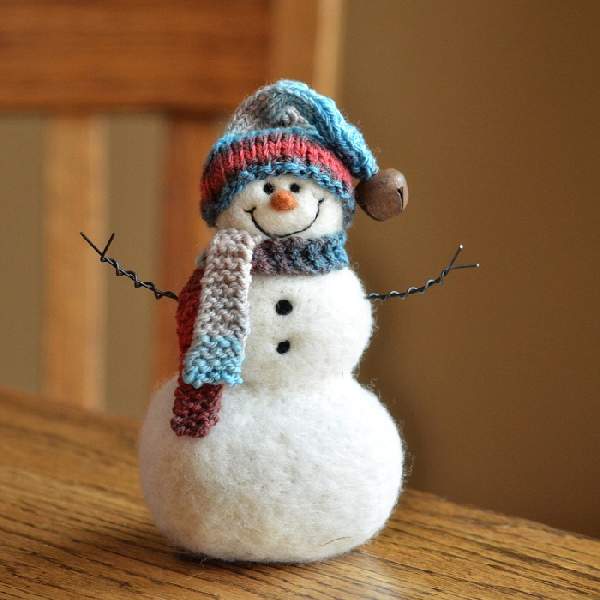 поделка снеговик своими руками, фото 29