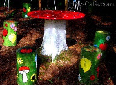 Столик-мухомор Столик-мкухомор