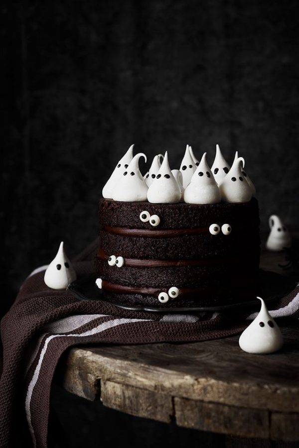 Шоколадный торт на Хэллоуин