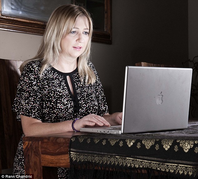 Dishonest profiles: Jo found it difficult to trust everything the men she met online told her