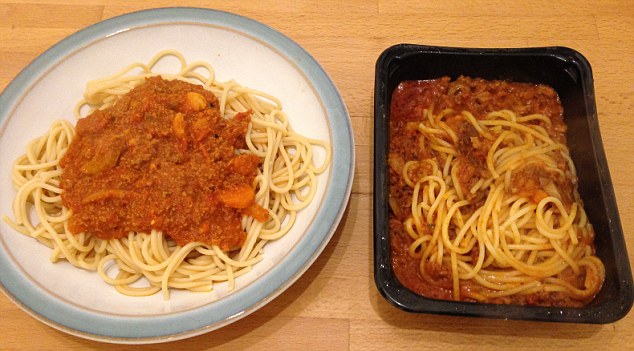 Slightly fussy eater George thought the frozen was home cooked, which Mieka found surprising given the kids have never really had a ready meal. She said although they looked very similar, they tasted very different