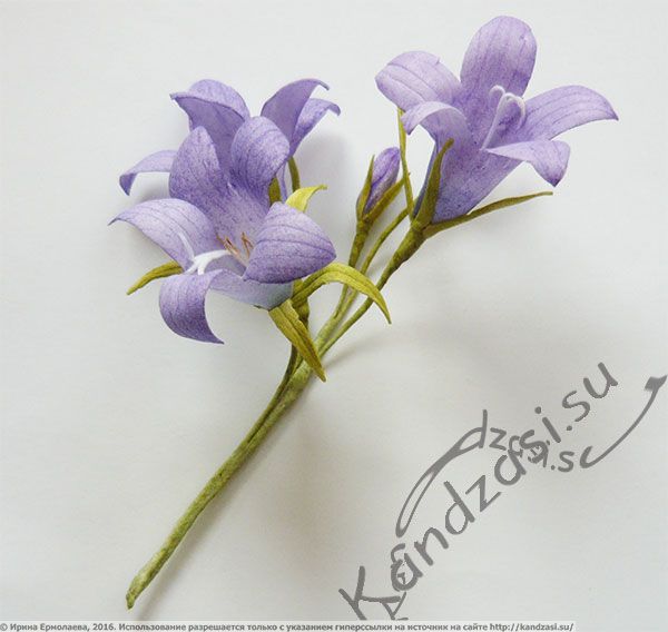 Мастер класс колокольчики из фоамирана: Колокольчик из фоамирана шаблон ...