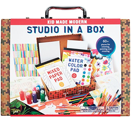 Kid Made Modern Studio In A Box Set - Kids Arts & Crafts Kit