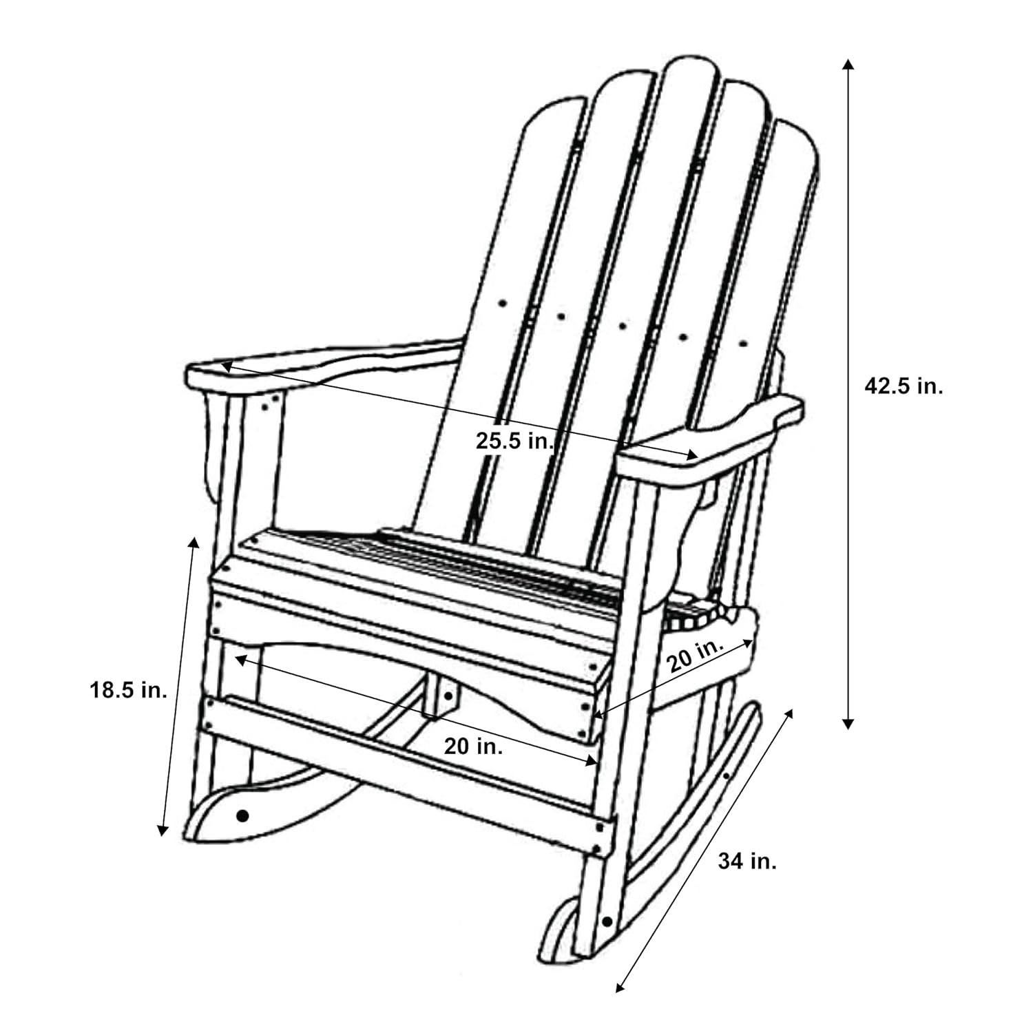 Кресло качалка своими руками из дерева чертежи и размеры и фото