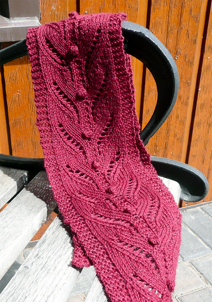 Free Knitting for Firefly Scarf