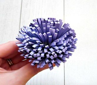 Искусство DIY: пошаговая схема, как легко и просто сделать цветы из бумаги своими руками 42