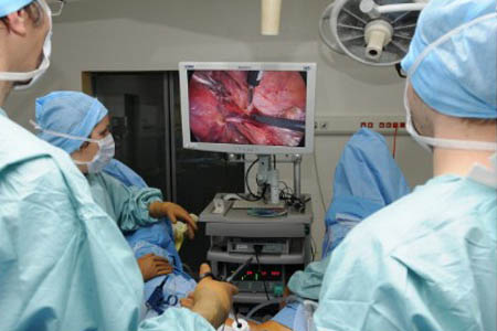 Хирургическое вмешательство на органы малого таза