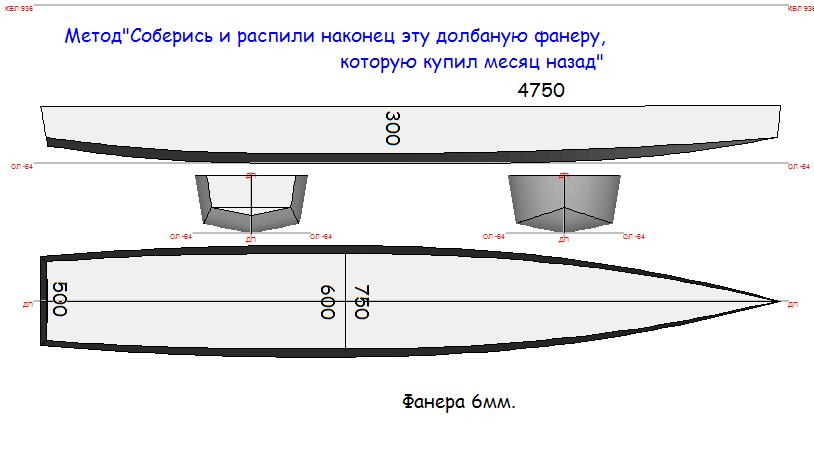 Лодка из пнд труб своими руками чертежи