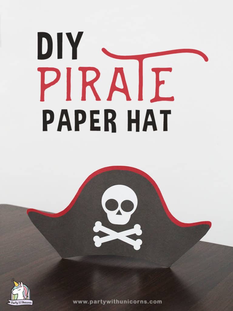 Printable Pirate Hat