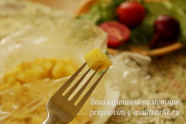 готовая картошка