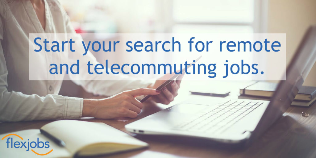 CTA start your search for remote and telecommuting jobs