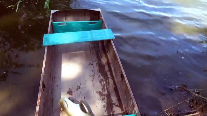 Как сделать простую складную лодку для рыбалки