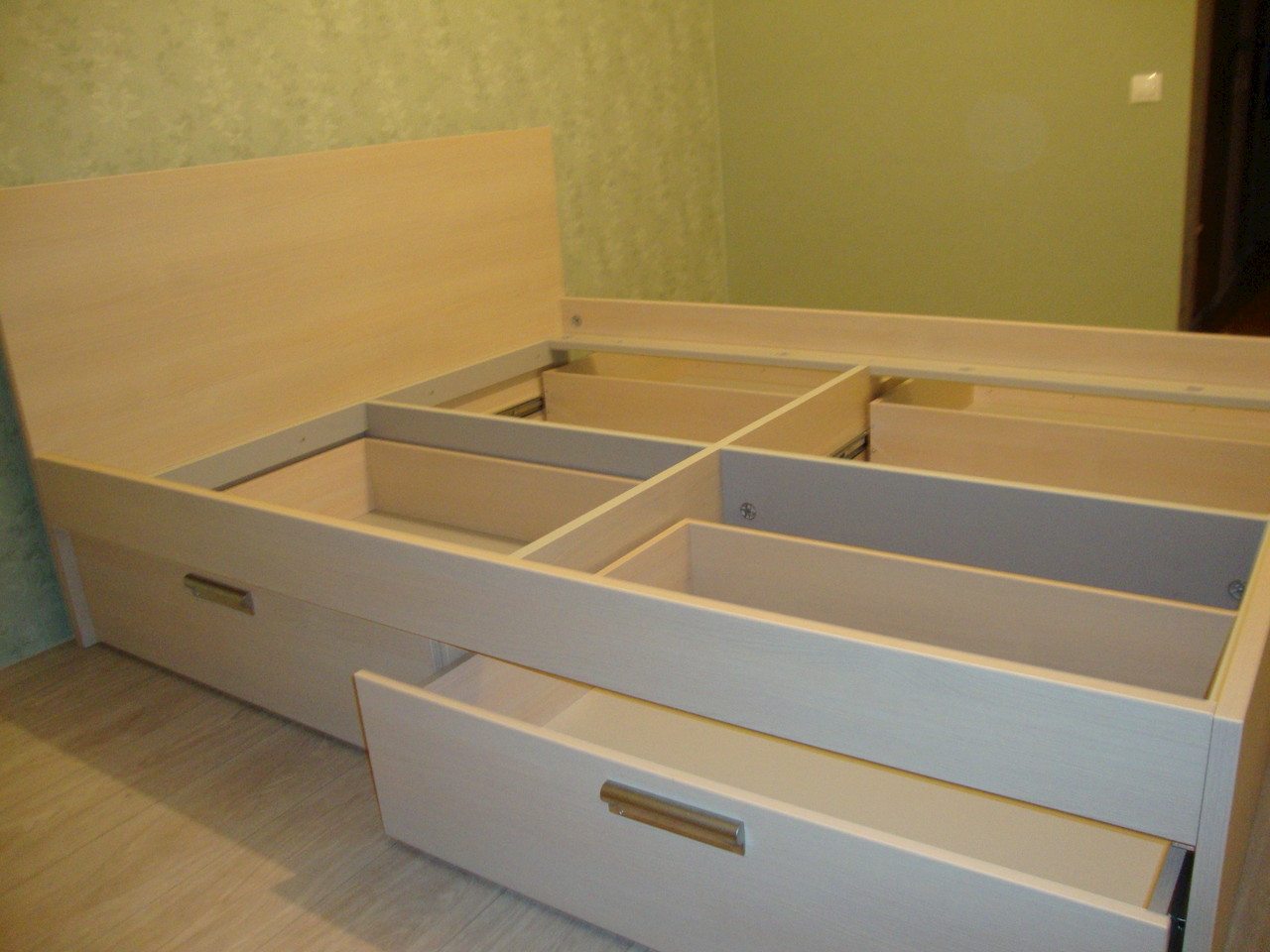кровать детская с ящиками для хранения сборка