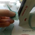 Ободок с розами из фоамирана