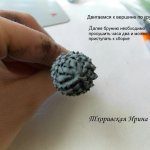 Ободок с розами из фоамирана