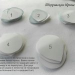 Ободок с розами из фоамирана