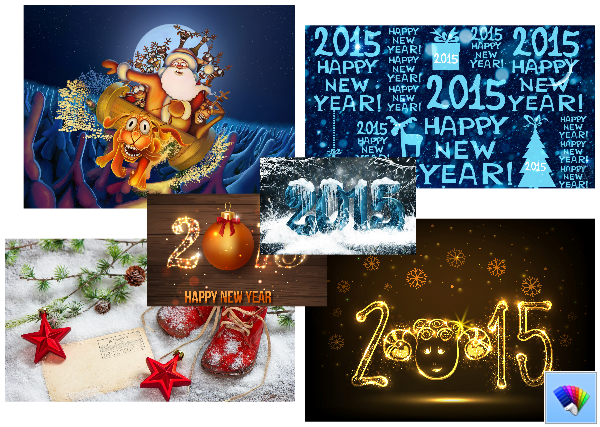 Christmas 2015 theme for Windows