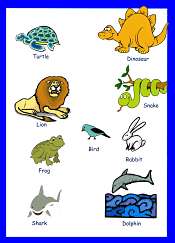 Animals Vocabulary For Kids