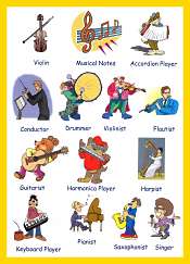 Musics Vocabulary For Kids