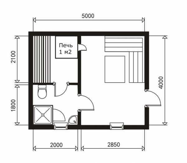 Баня чертежи и размеры схемы