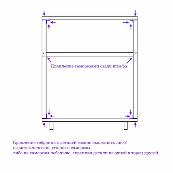 Сделать шкафчик своими руками чертежи