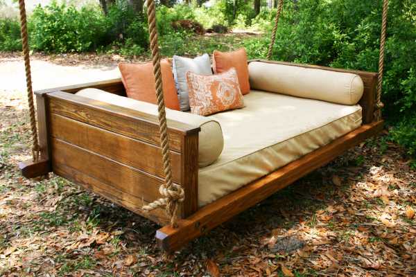 Деревянный диван на дачу своими руками