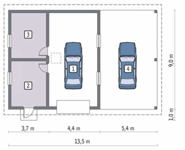 Фото планировок гаражей