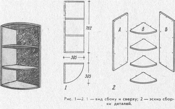 Сделать полку своими руками чертежи