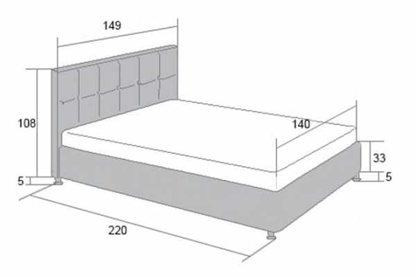 Кровать своими руками размеры