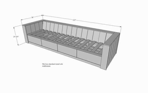 Кухонный диван со спальным местом своими руками чертежи и схемы сборки