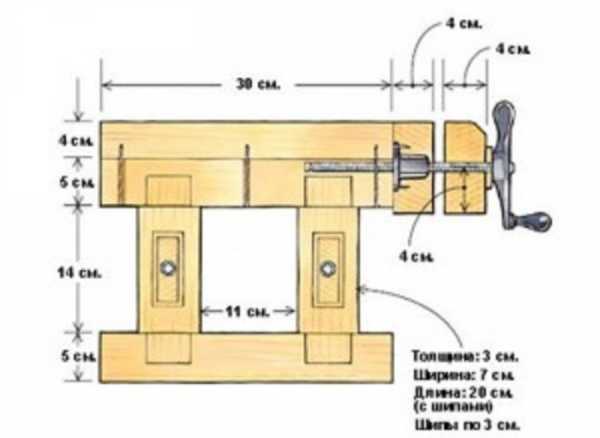 Тиски для сверлильного станка своими руками чертежи