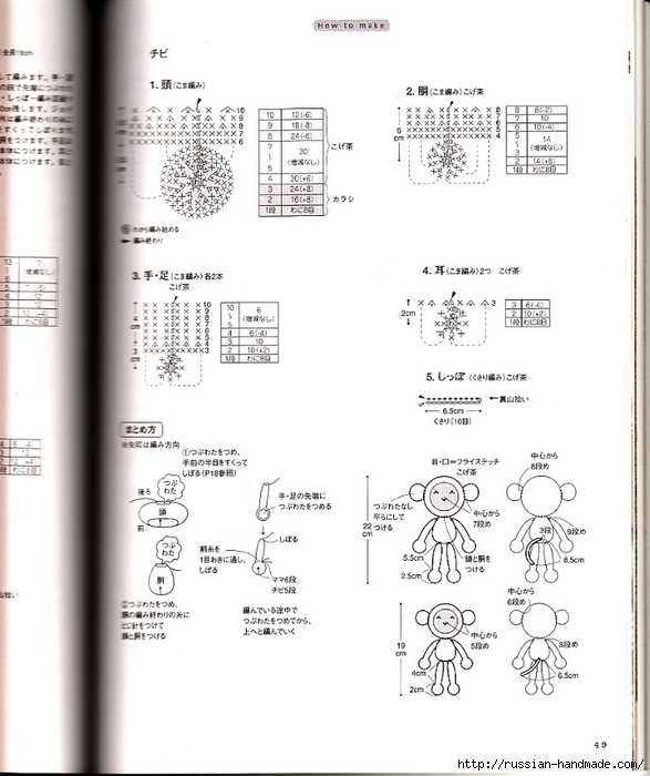 Амигуруми японские схемы