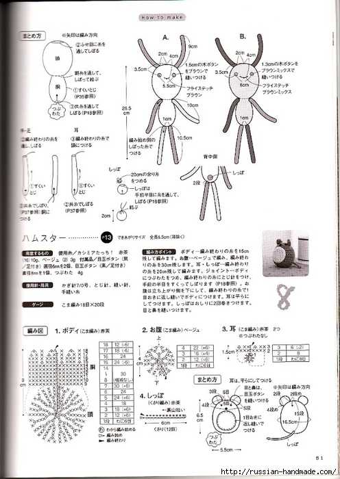 Амигуруми японские схемы