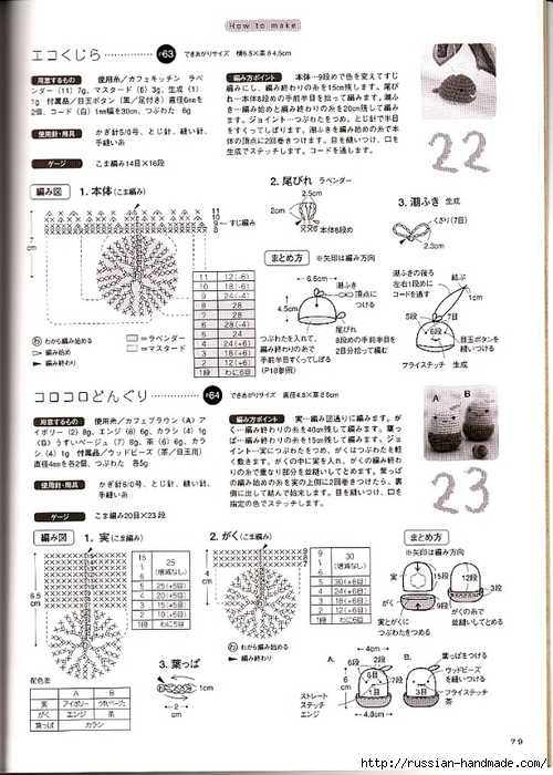 Амигуруми японские схемы крючком